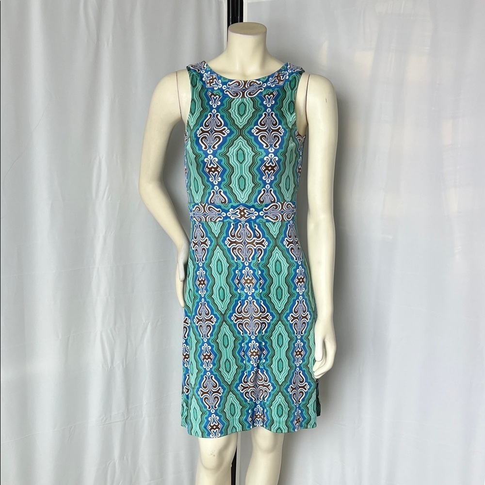 Tory Burch Vibrant Silk Mini Dress